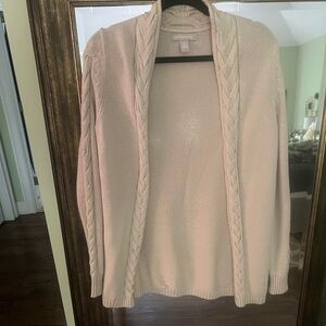 Banana Republic Cream Cardigan Sweater